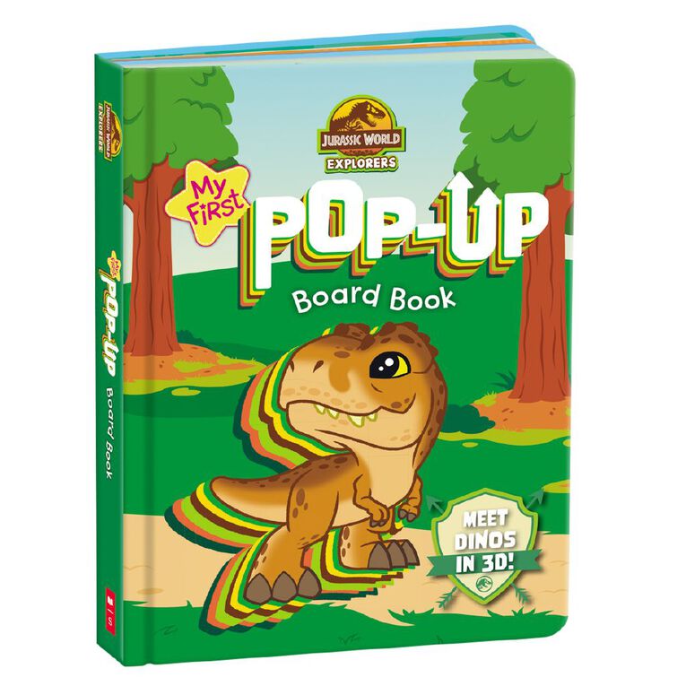 Univeral: Jurassic World Explorers My First Pop-Up Board Book, , hi-res