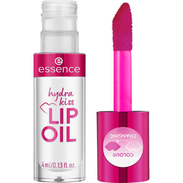 Essence Hydra Kiss Lip Oil 06 Cranberry Is Backk, , hi-res