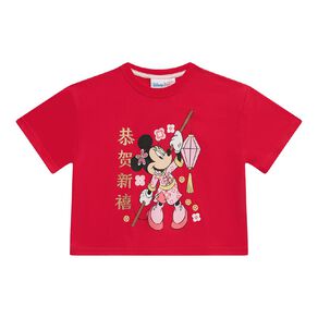 Minnie Mouse Short Sleeve Oversized Tee