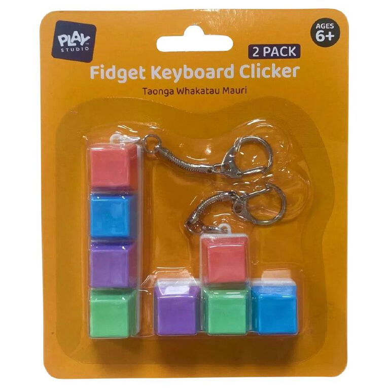 Play Studio Fidget Keyboard Clicker 2 Pack Assorted, , hi-res