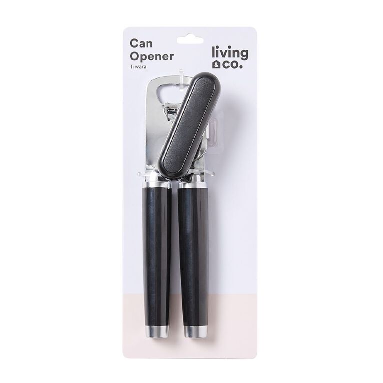 Living & Co Premium Can Opener Black, , hi-res
