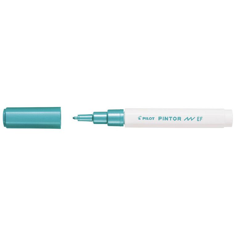 Pilot Pintor Marker Bullet Metallic Extra Fine 2.3mm Tip Green, , hi-res