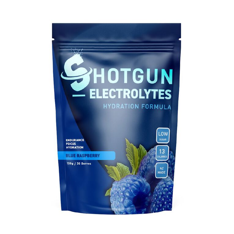 Shotgun Electrolytes Blue Raspberry 30 Serve, , hi-res