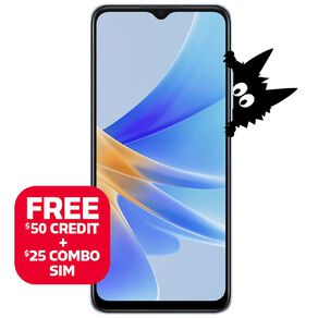 OPPO Warehouse Mobile A17 64GB Bundle Lake Blue