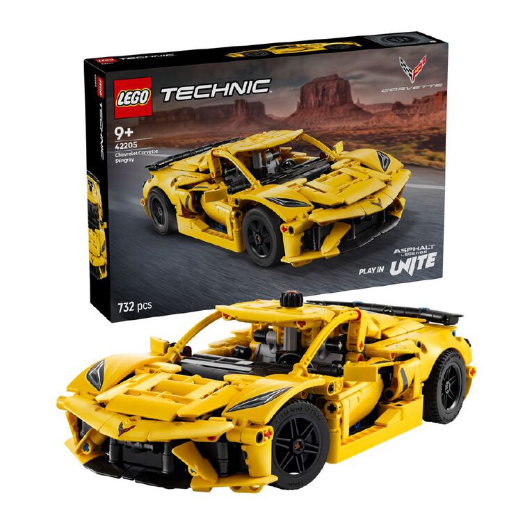 LEGO Technic Chev Corvette Stingray 42205, , hi-res
