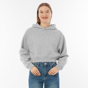 Garage Women's Cropped Diamante Studded Hoodie
