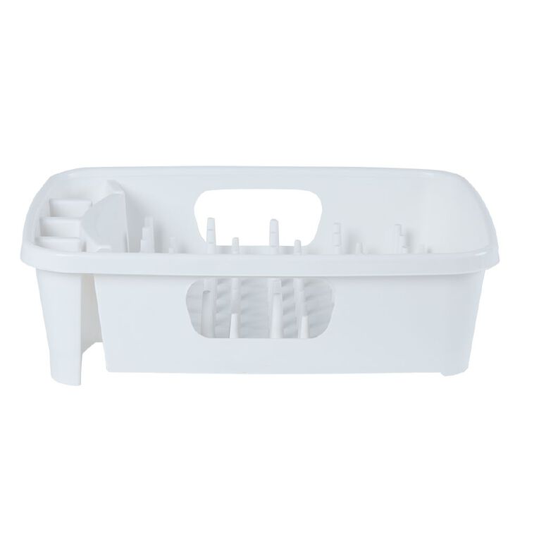 Living & Co Dishrack Plastic White, , hi-res