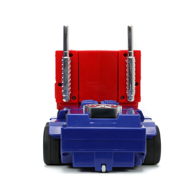 Transformers Converting Optimus Prime RC, , hi-res
