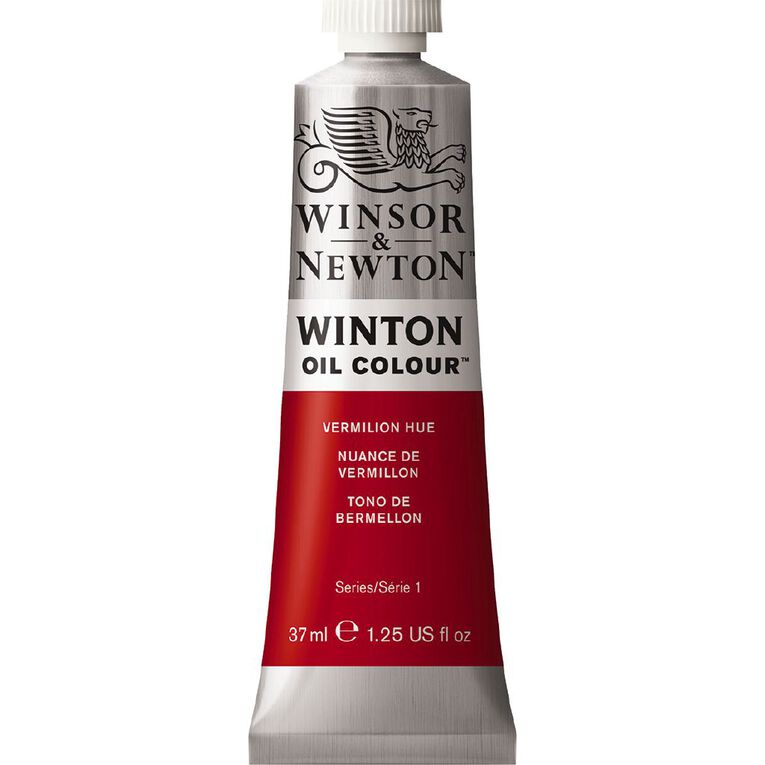 Winsor & Newton Winton Oil Paint 37ml Vermillion, , hi-res
