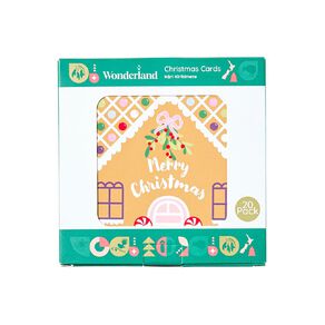 Wonderland Christmas Cards 20 Pack