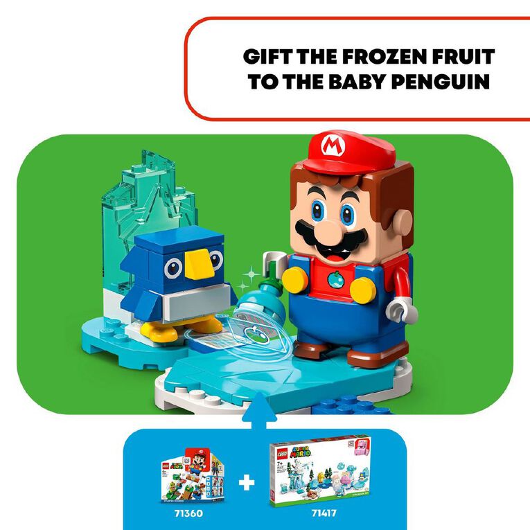 Super Mario LEGO Fliprus Snow Adventure Expansion Set 71417, , hi-res