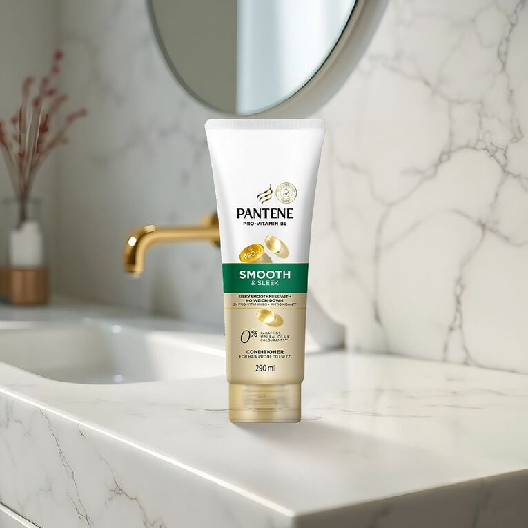 Pantene Conditioner Smooth & Sleek, , hi-res