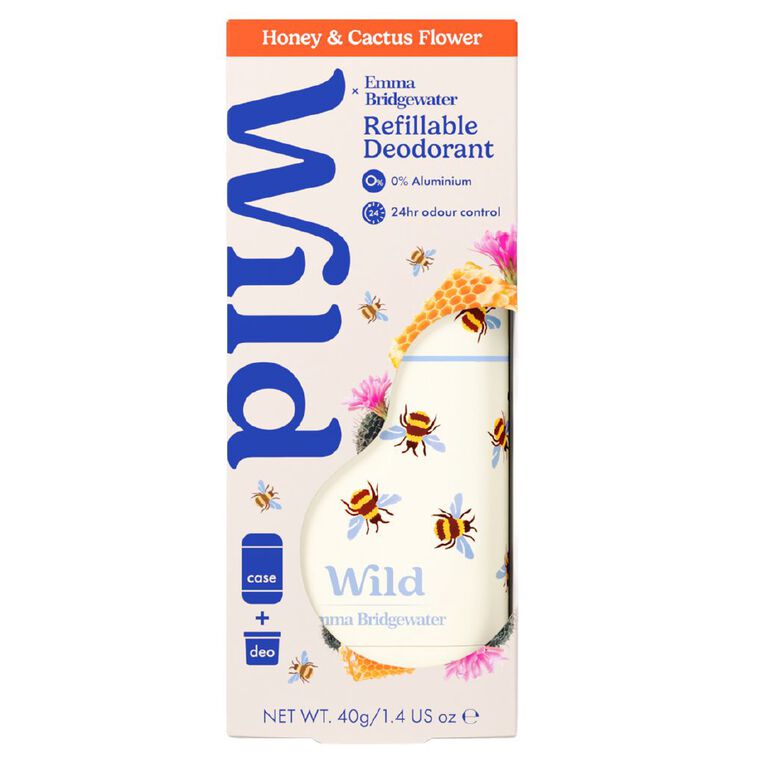 Wild Deo Stick Honey Cactus Bee Starter Pack 40g, , hi-res