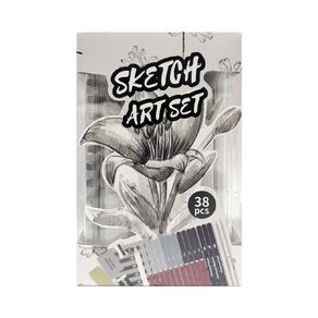 Uniti Sketch Art Box 38 Pieces