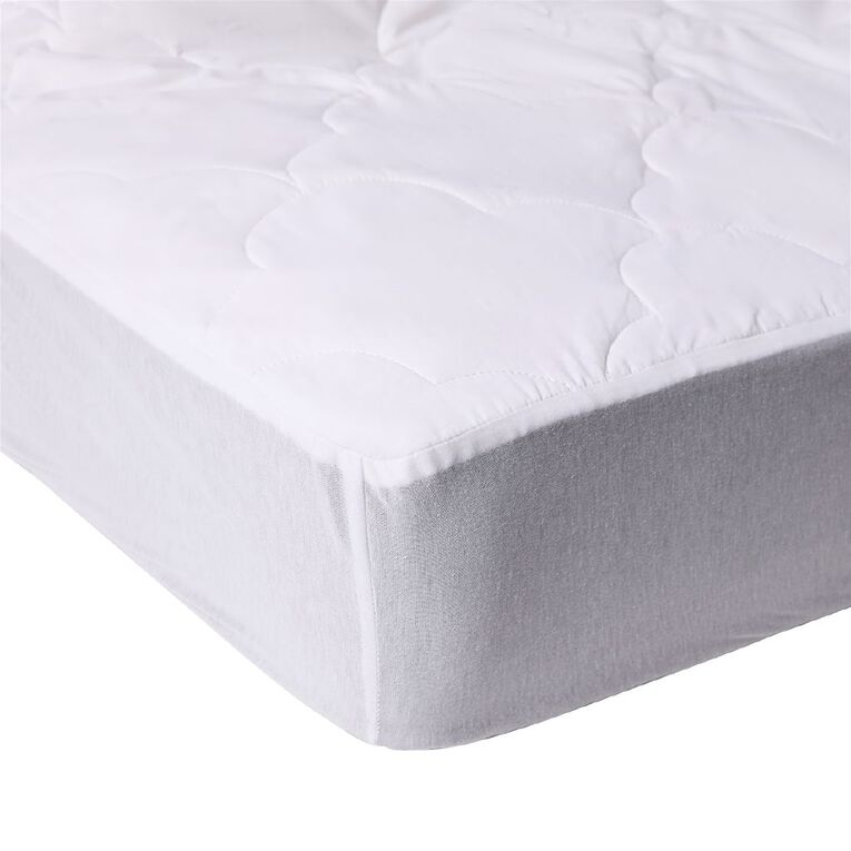 Maison d'Or Mattress Protector Cotton White Queen, , hi-res