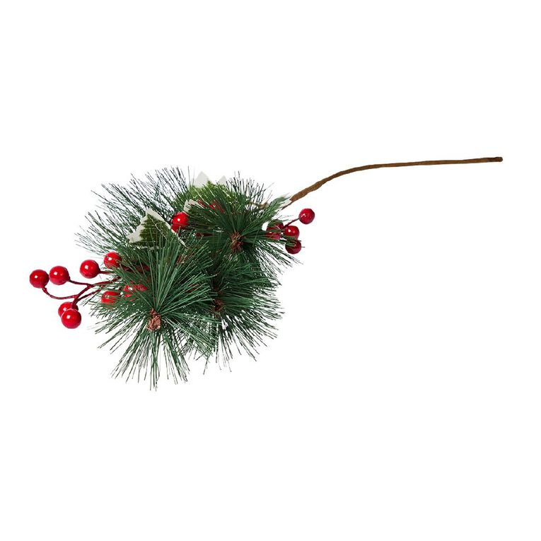 Wonderland Long Berry Pick Christmas Decoration Assorted, , hi-res