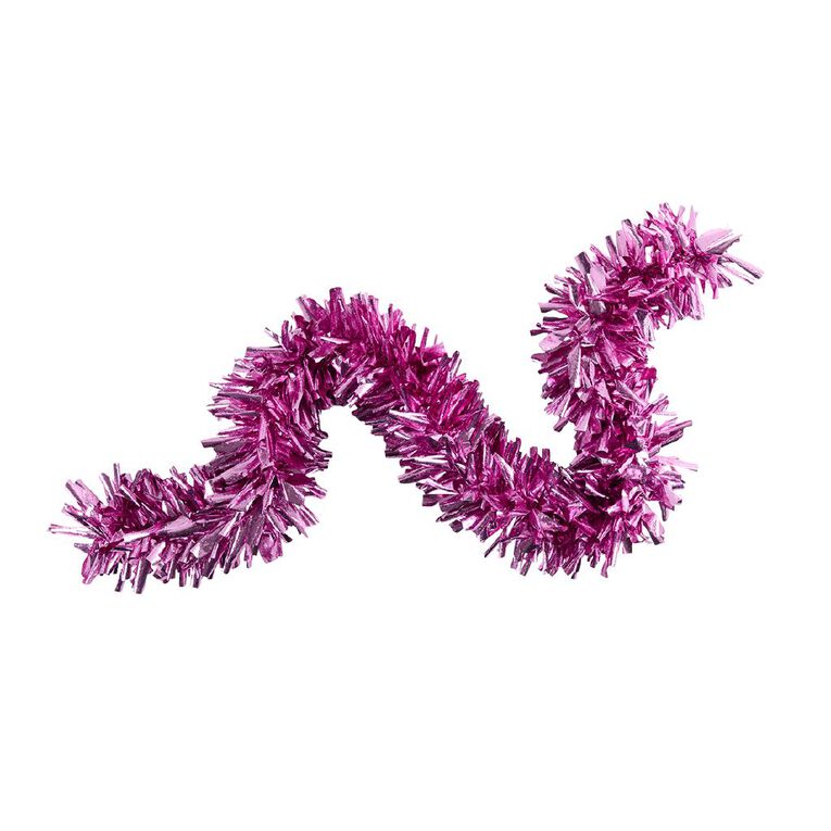 Wonderland Large Tinsel Garland Assorted 1.8m, , hi-res