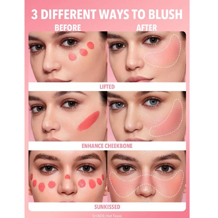 Sheglam Color Bloom Liquid Blush Real Deal 5.2ml, , hi-res