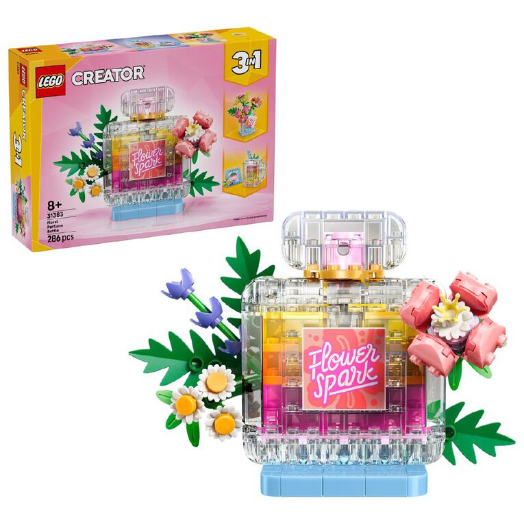 LEGO CREATOR Floral Decor Perfume Bottle 31383, , hi-res