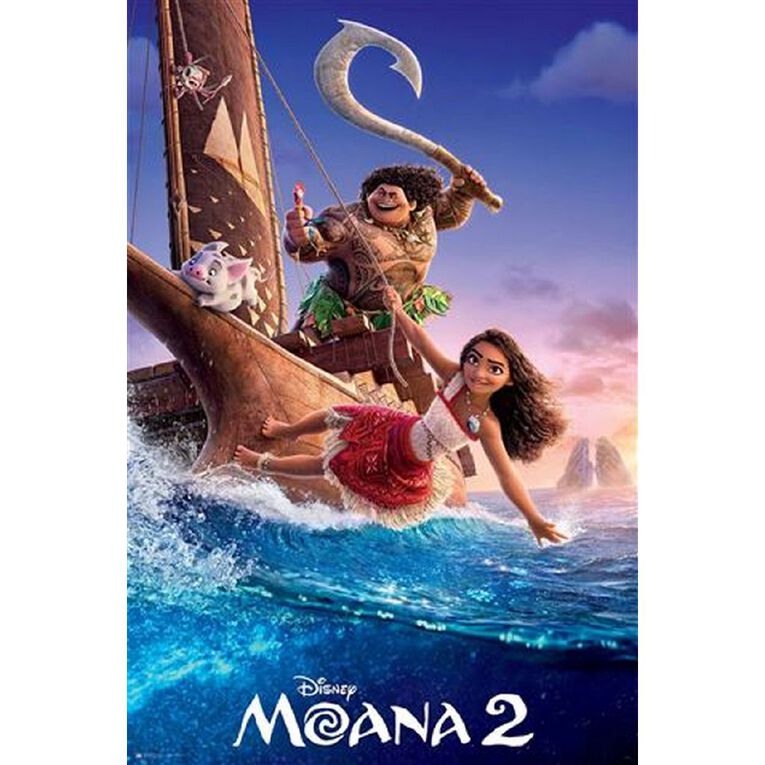 Spirax Moana 2 Poster #18 Multi-Coloured A5, , hi-res
