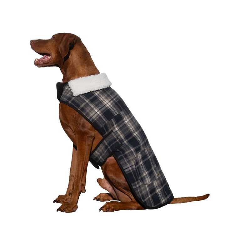 Petzone Check Jacket Blue XL