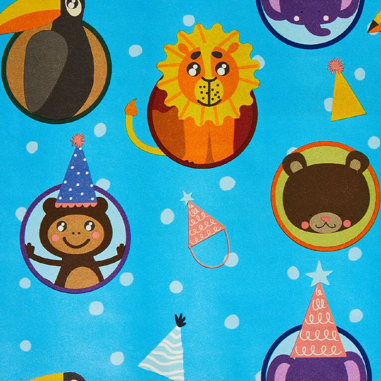 Party Inc Gift Wrap 60cm x 5m Assorted, , hi-res