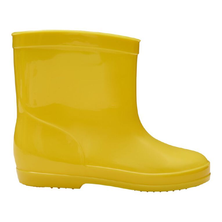 Young Original Junior Kids' Essential Splash Gumboots, Yellow, hi-res