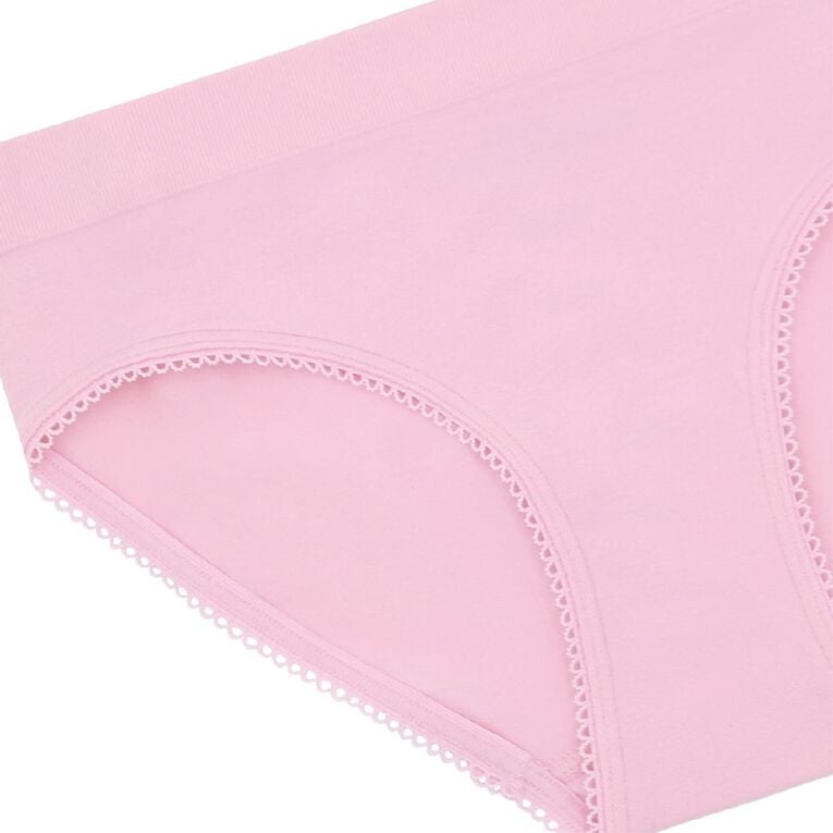 Clio Teen Strawberry Seamfree Bikini Briefs 2 Pack, Blue Light, hi-res