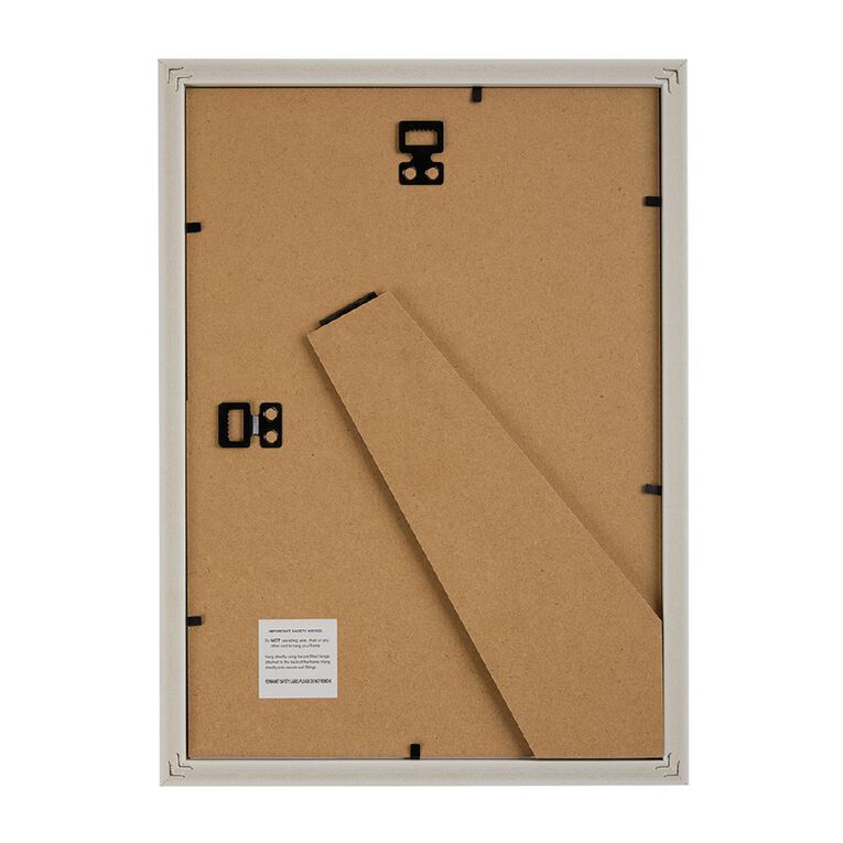 Living & Co Bobbin Frame White A4, , hi-res