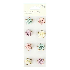 Uniti Handmade Flowers Tilly 8 Piece Multi-Coloured