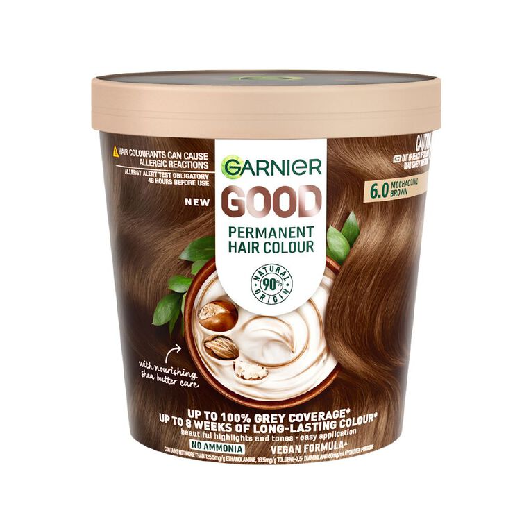 Garnier Good Hair Colour Mochaccino Brown 6.0, , hi-res