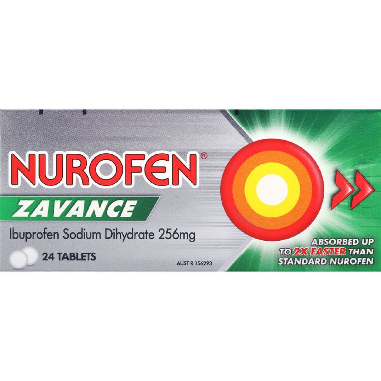 Nurofen Zavance Tablets 24s - LIMIT OF 2 PER CUSTOMER, , hi-res