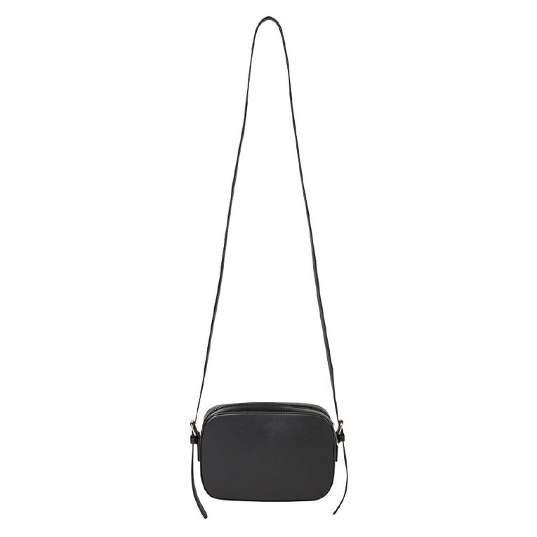 H&H Square Crossbody Bag, Black, hi-res
