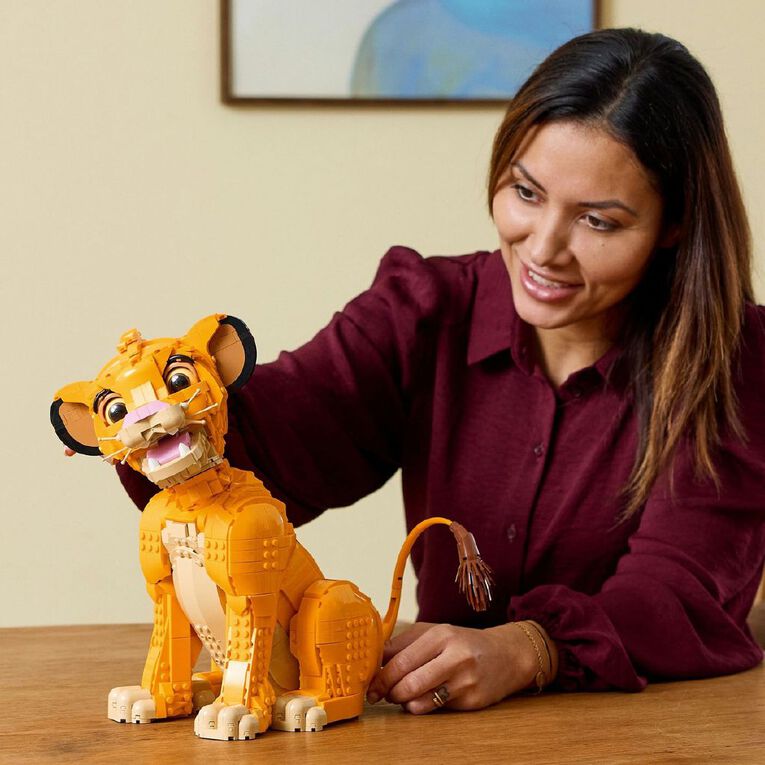 Disney LEGO Young Simba the Lion King 43247, , hi-res