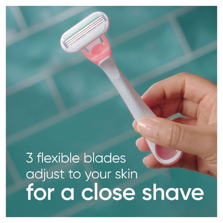 Gillette Venus Sensitive Disposable Razors 3 Pack, , hi-res