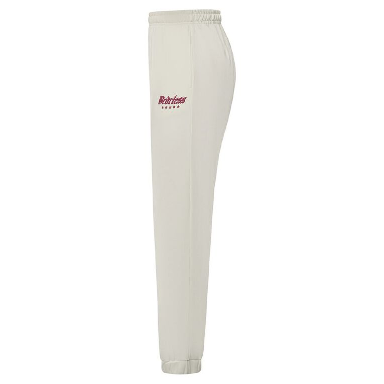 BRDRLESS Graphic Trackpant, Cream, hi-res