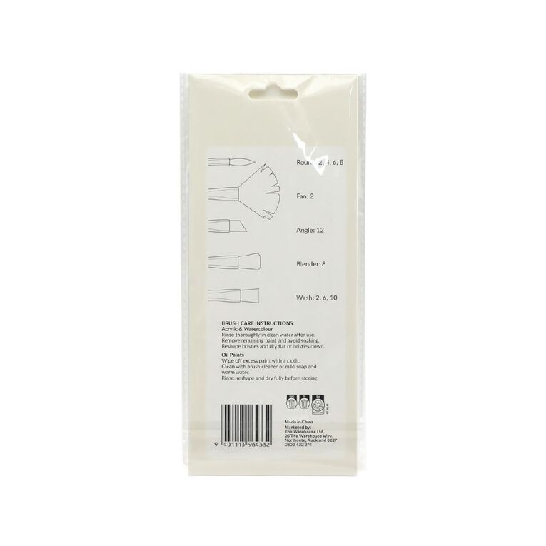 Uniti Brush Set 10 Pack, , hi-res