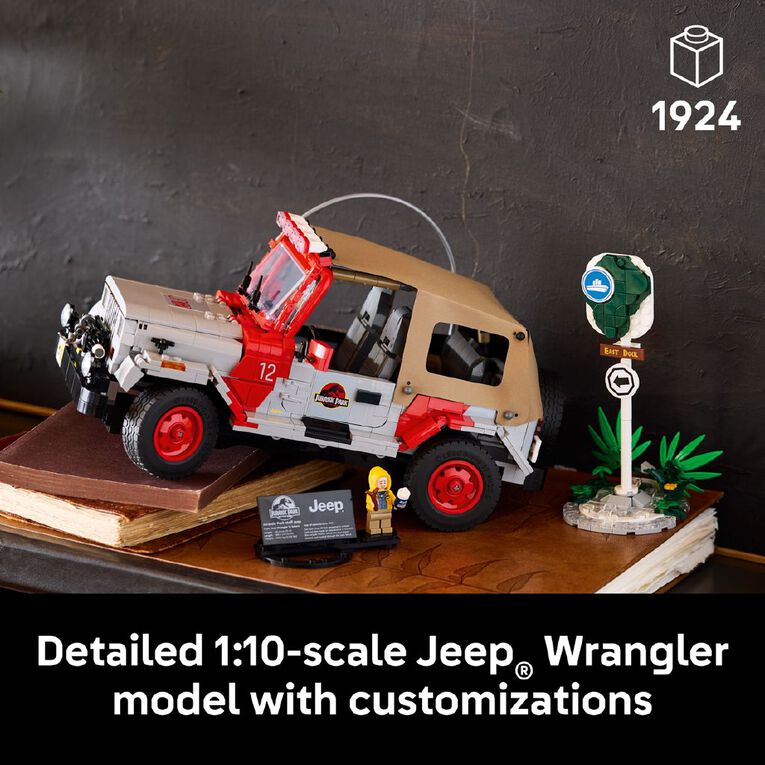 LEGO Jurassic World Jurassic Park Jeep Wrangler 77984, , hi-res