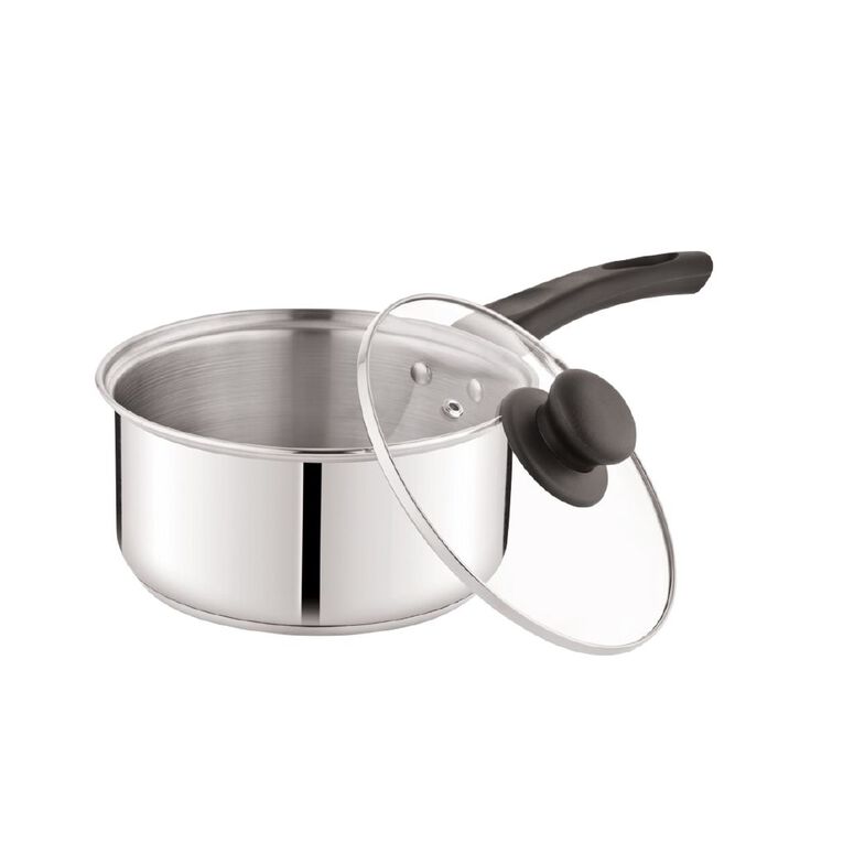 Living & Co Saucepan Stainless Steel, , hi-res