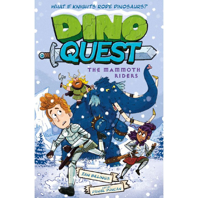 Dino Quest: The Mammoth Riders by Ian Billings, , hi-res