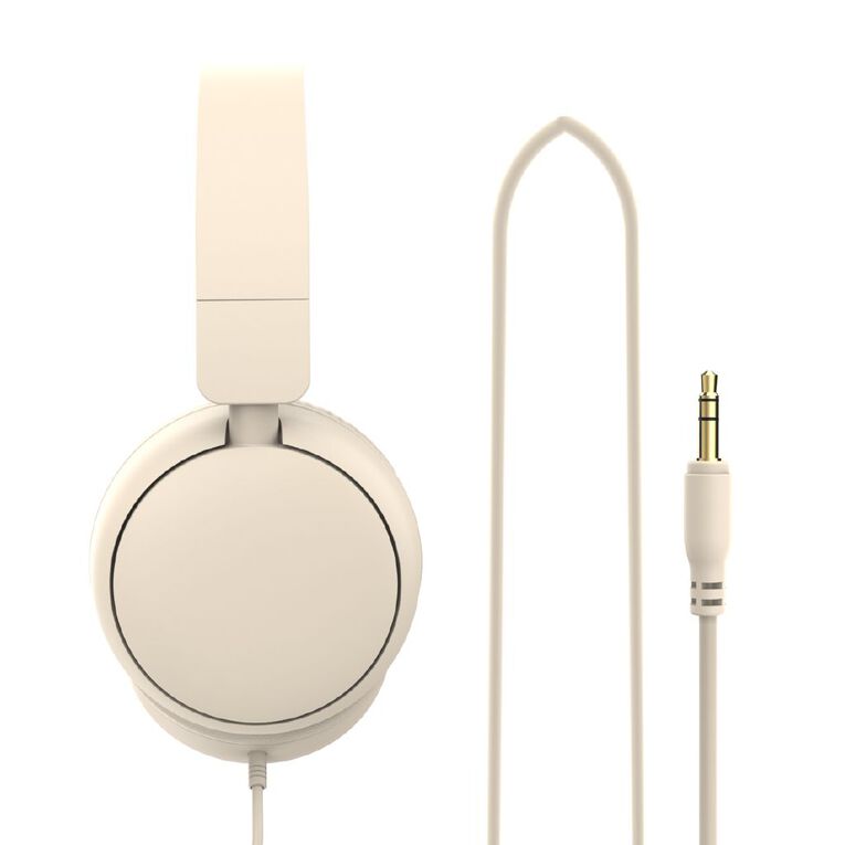 Veon 3.5mm Wired Headphones VNQ602BONE, , hi-res