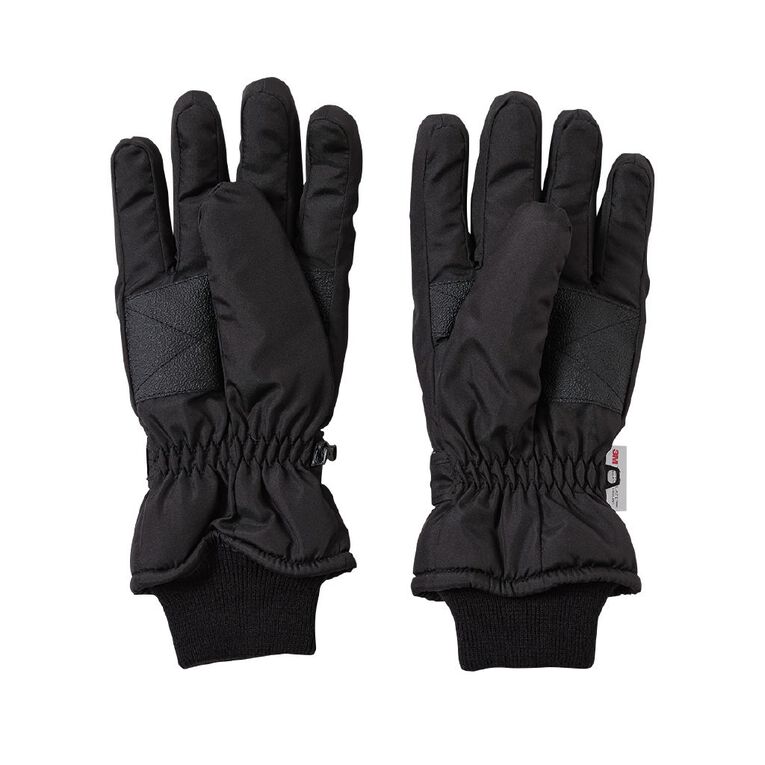 H&H Women's Padded Gloves, Black, hi-res