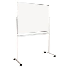 Litewyte Value Pivoting Mobile Whiteboard 900x1200mm White