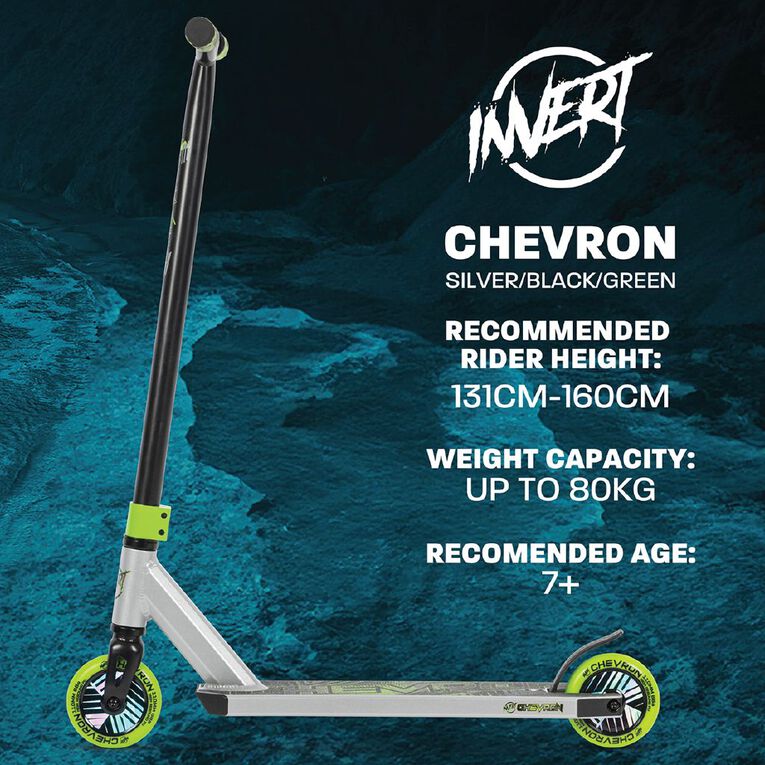 Invert Scooter Chevron Grey/Green, , hi-res
