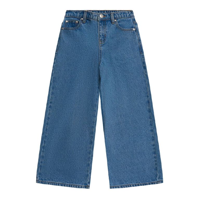 Young Original Wide Leg Jeans, Denim Mid, hi-res