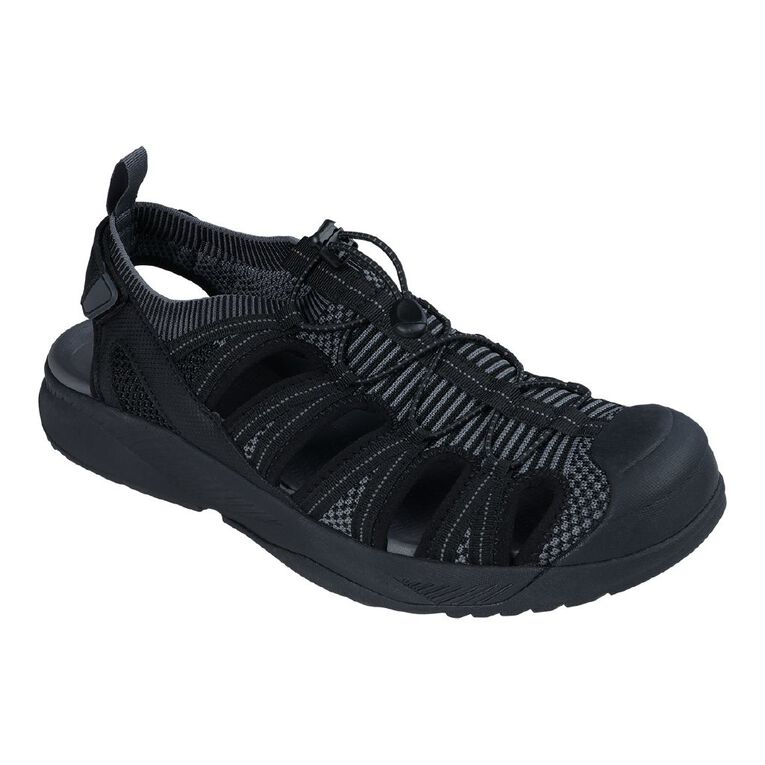 Back Country Men's Cole Sandals, Black, hi-res