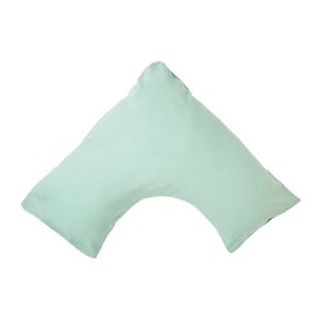 Living & Co 100% Washed Cotton U Shaped Pillowcase