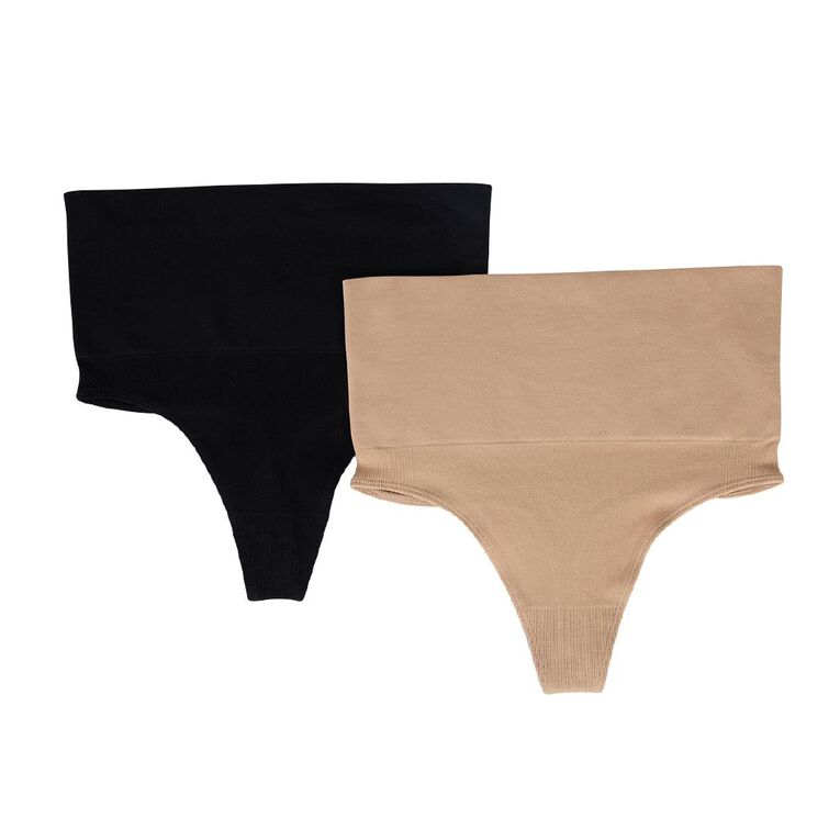 H&H Women's Shapewear G-string 2 Pack, , hi-res