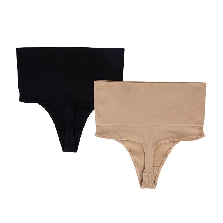 H&H Women's Shapewear G-string 2 Pack, , hi-res