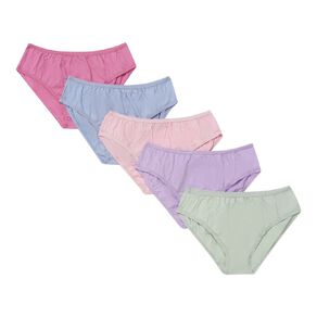 H&H Girls' Briefs 5 Pack